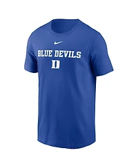 Nike Men's Royal Duke Blue Devils 2025 Sideline Mantra Performance T-Shirt
