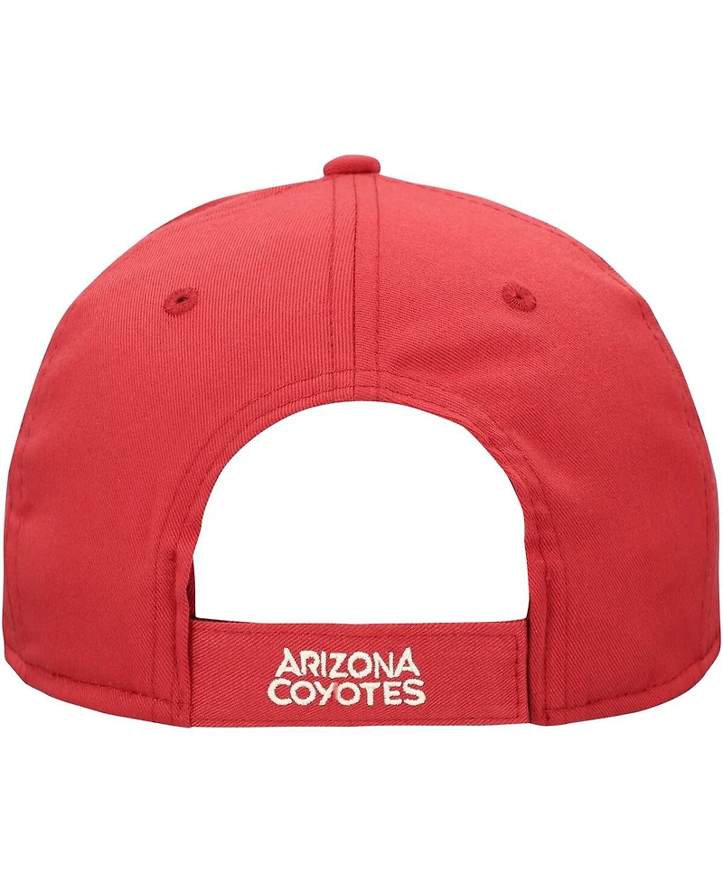 Fanatics Men's Garnet Arizona Coyotes Core Alpha Adjustable Hat
