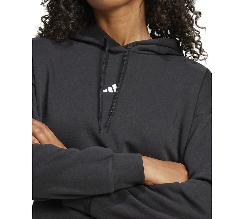 adidas Women's Essentials Long-Sleeve Logo Hoodie