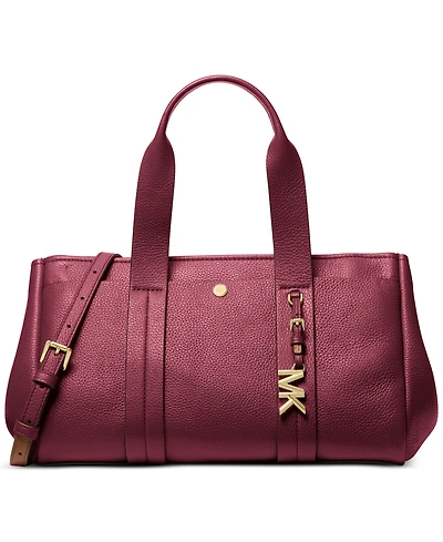 Michael Kors Romee Medium Leather East West Satchel