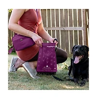 Puppington Walk Star Kit: 3-in-1 Dog Bag, Bowl, & Leash plus Matching 270 Refill Poop Bags