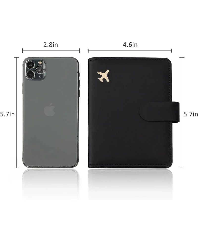 3p Experts Passport Storage Wallet with 6 Slots