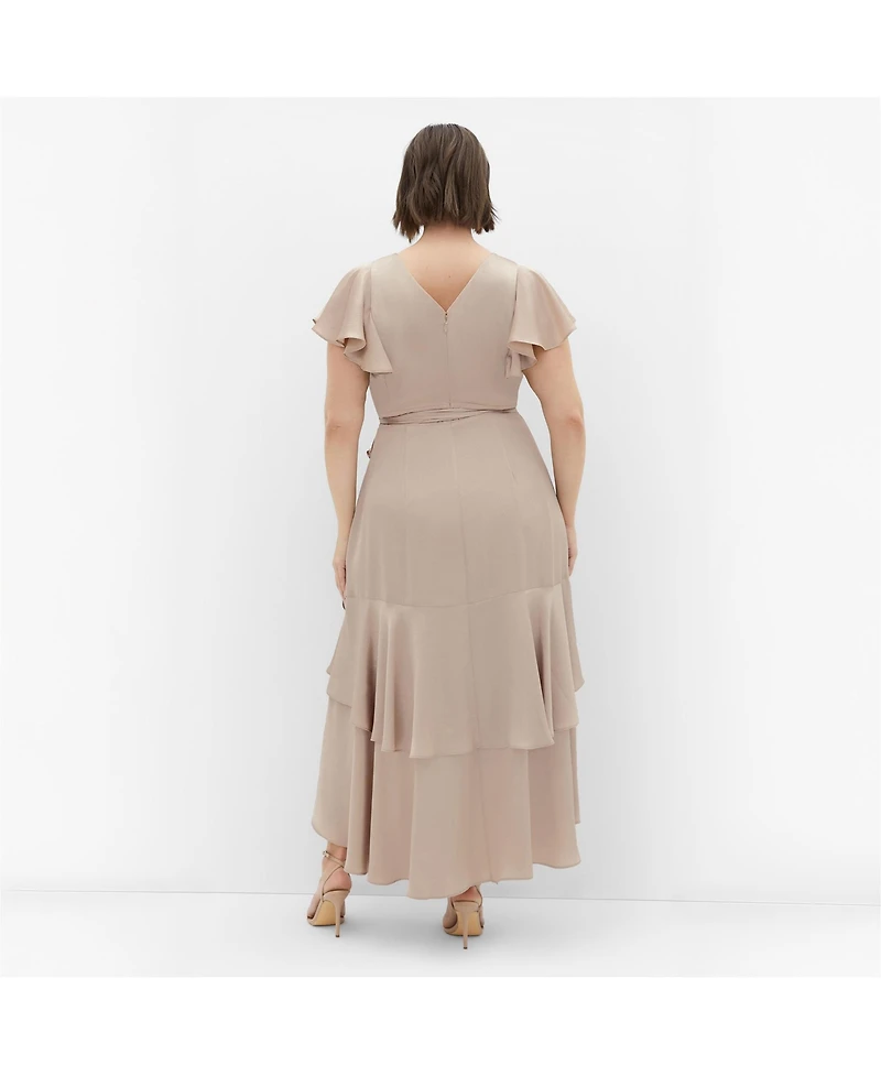 City Chic Plus Size Flirty Jen Maxi Dress