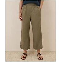 Pact Women's Organic Cotton Canopy Linen Blend Pleated Trouser