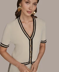 Donna Karan New York Women's 2-Piece Sheath Dress & Cover-Up
