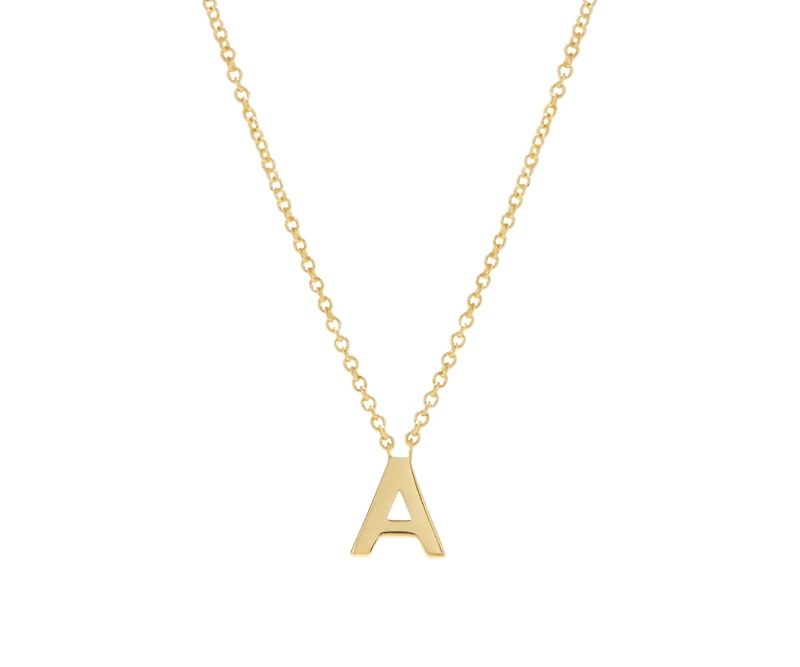 Ana Luisa Gold Initial Necklace - Letter