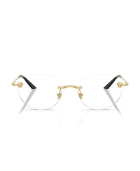 Versace Women's Round Eyeglasses, VE1305