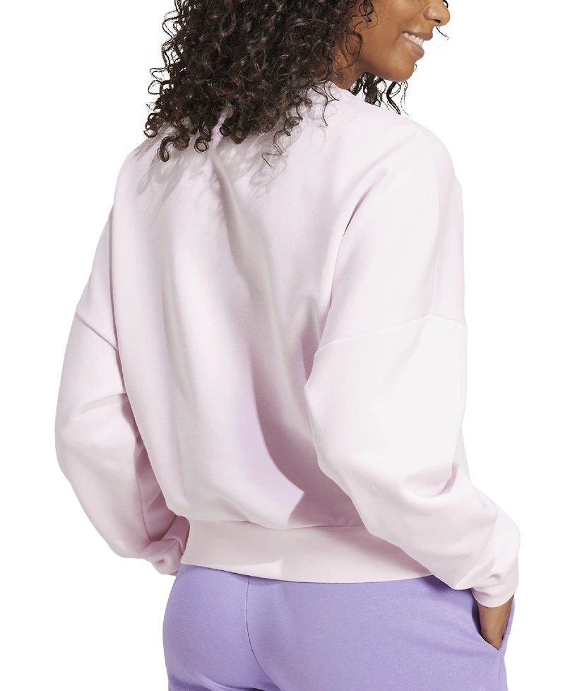 adidas Women's Essentials Crewneck Small-Logo Sweatshirt