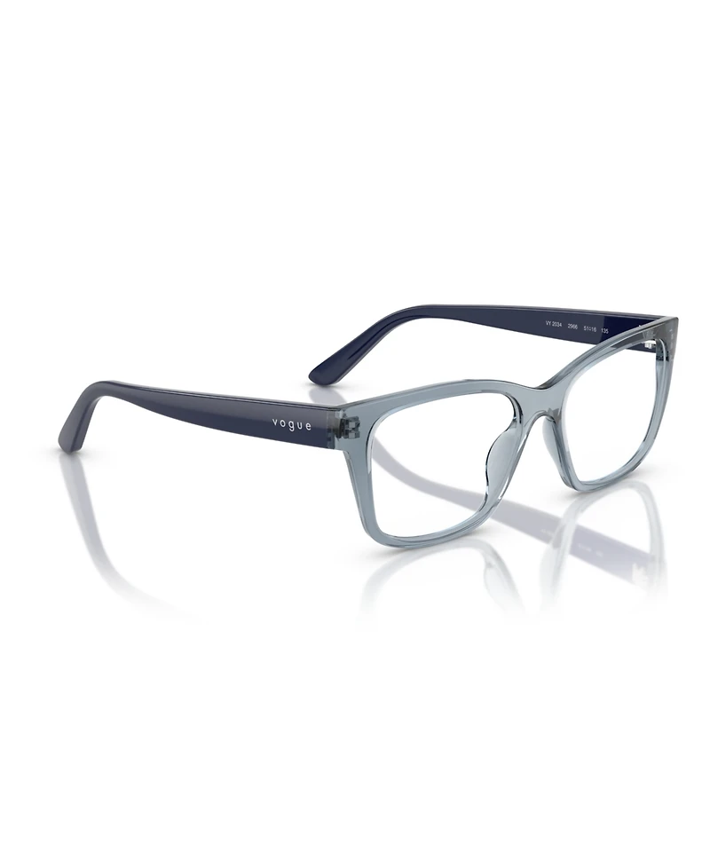 Vogue Eyewear Unisex Pillow Eyeglasses, VY2034