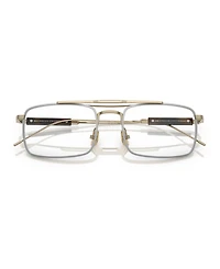 Brunello Cucinelli Unisex Rectangle Eyeglasses, BC1006T