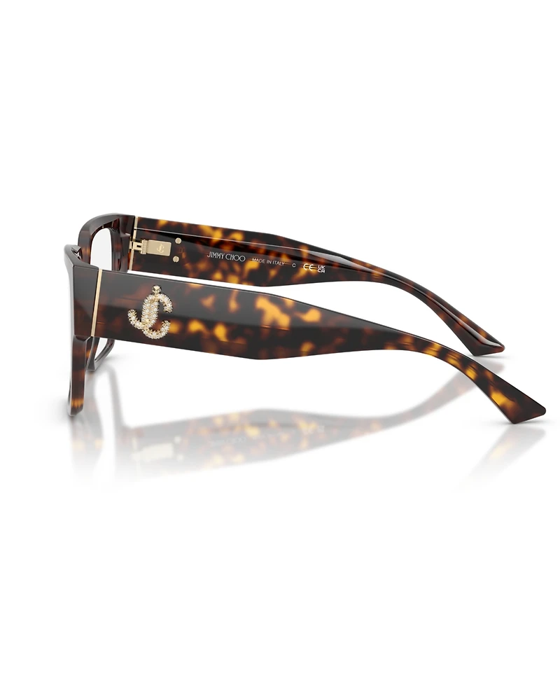 Jimmy Choo Women's Square Eyeglasses, JC3032B