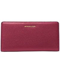 Michael Kors Bryant Large Slim Leather Snap Wallet