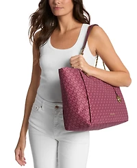 Michael Kors Georgia Large Nylon Top Zip Tote
