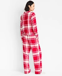State of Day Women's Flannel Pajama Set, Macy's Exclusive