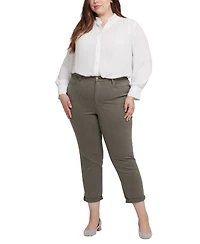 Nydj Plus Margot Girlfriend Pull On Jeans