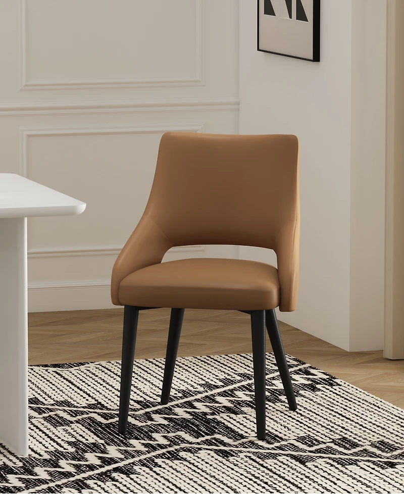 Manhattan Comfort Tremont Leatherette Upholstered Dining Chair