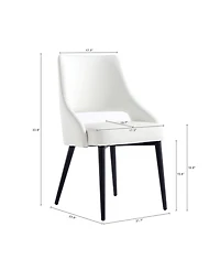 Manhattan Comfort Tremont Leatherette Upholstered Dining Chair