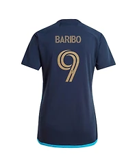Adidas Women's Tai Baribo Navy Philadelphia Union 2024 the Xv Kit Replica Player Jersey