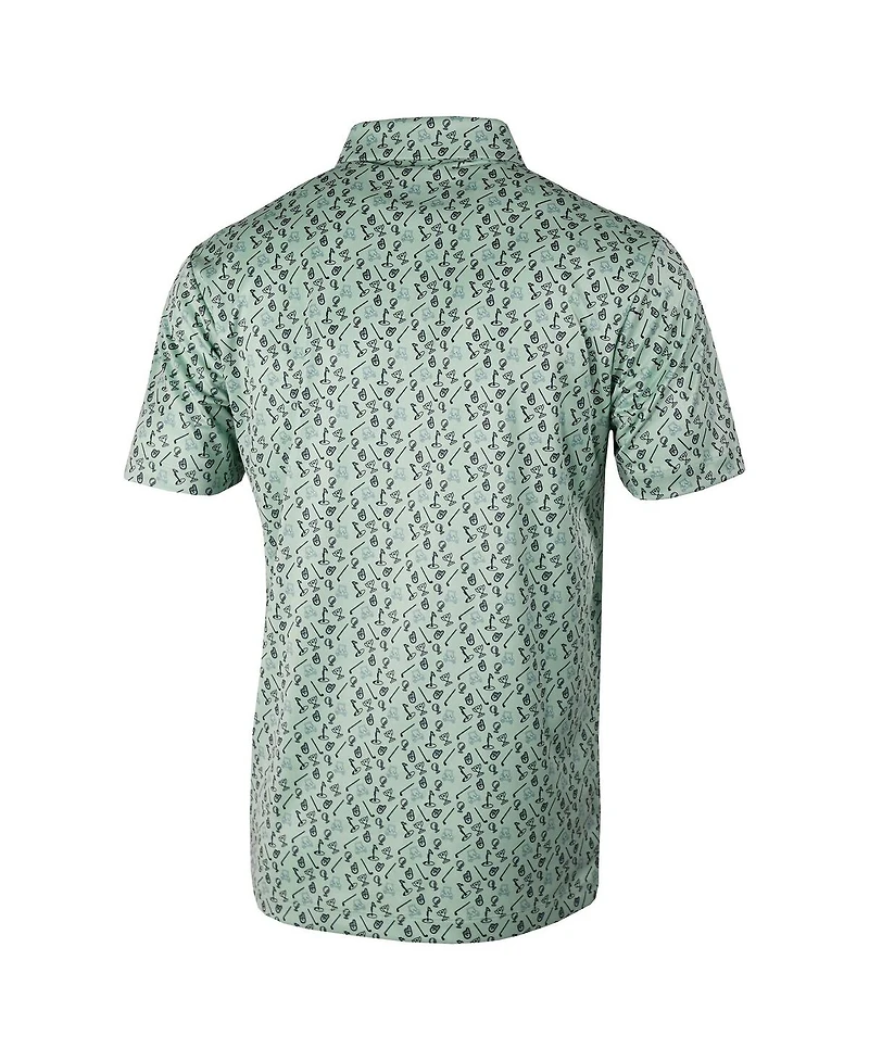 Columbia Men's Green Wm Phoenix Open the Prodigy Polo Shirt