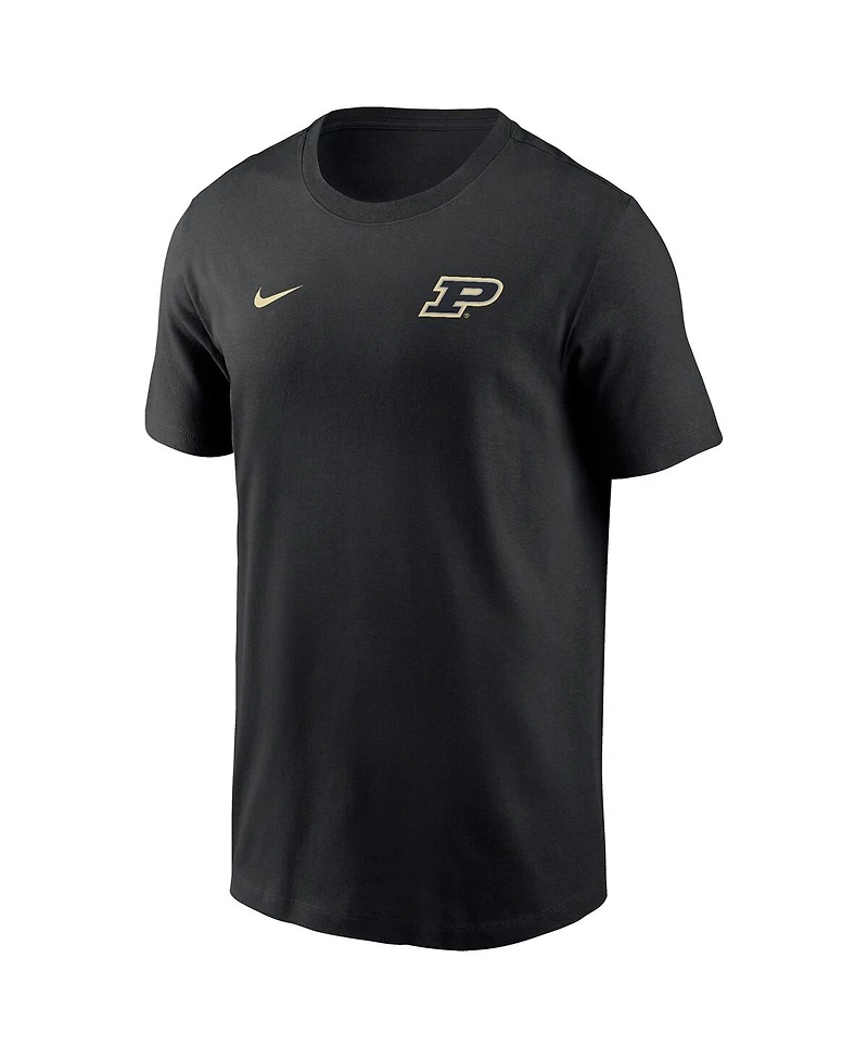 Nike Men's Black Purdue Boilermakers 2025 Sideline Legend Performance T-Shirt
