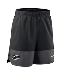 Nike Men's Black Purdue Boilermakers 2025 Sideline Performance Shorts