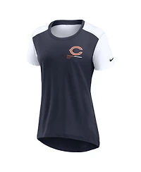 Nike Women's Navy Chicago Bears Performance Fashion T-Shirt
