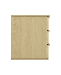 Manhattan Comfort Molly 26" Modern 3-Drawer Nightstand