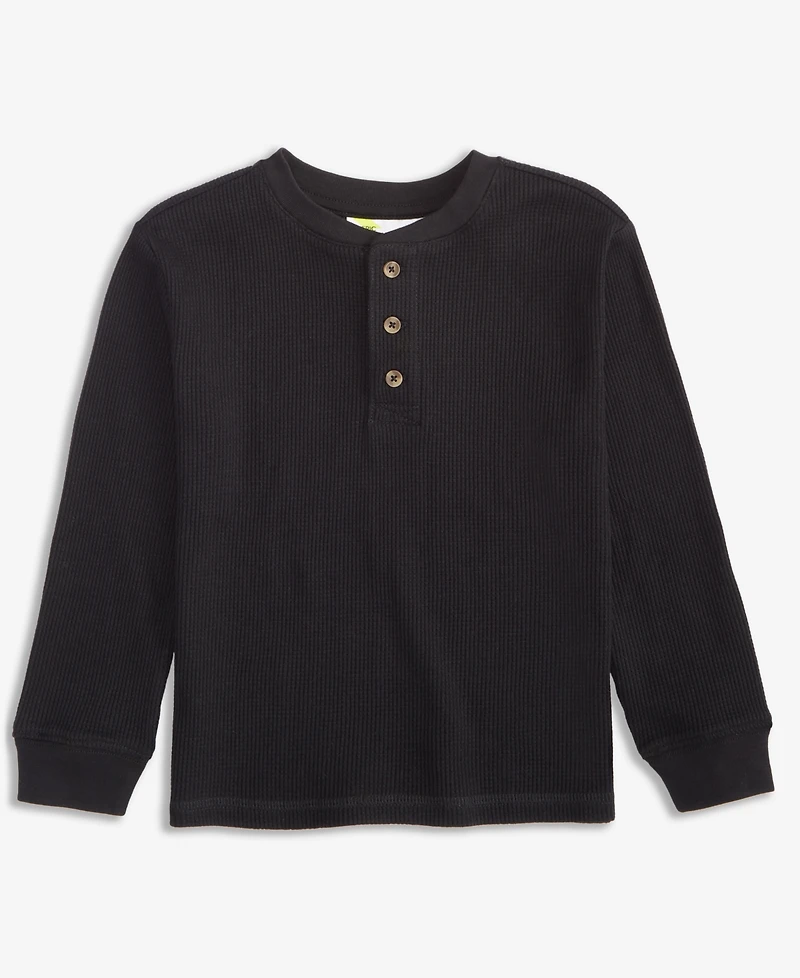 Epic Threads Toddler Boys Thermal Henley Shirt