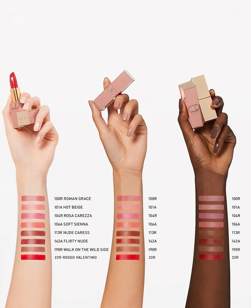 Valentino Rosso Satin Lipstick