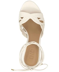 I.n.c. International Concepts Women's Hassana Strappy Lace-Up Dress Sandals, Exclusively at Macy's