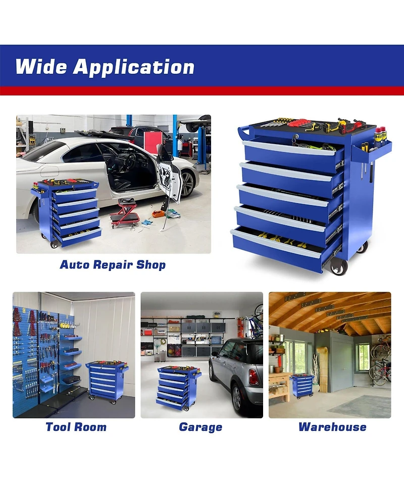 Mondawe -Drawer Rolling Tool Chest