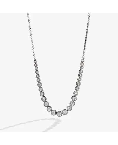 Alex and Ani Crystal Tennis Necklace