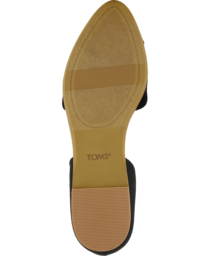 Toms Women's Jutti D'orsay Pointy Toe Flats