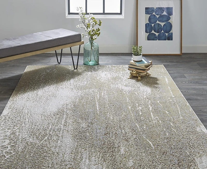 Feizy Aura 3739F 3'11"x6' Area Rug