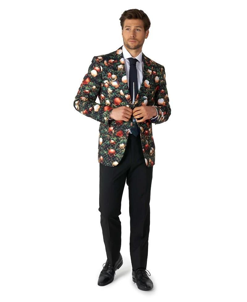 OppoSuits Men's Shiny Star Suit - Christmas & Nye Party Outfit