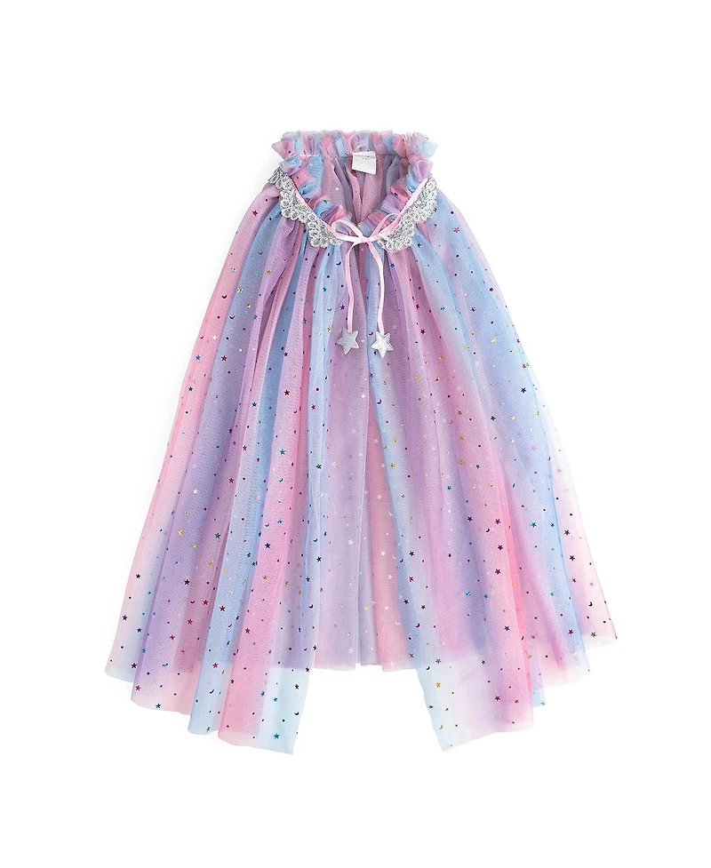 Sweet Wink Girls Purple Galaxy Cape