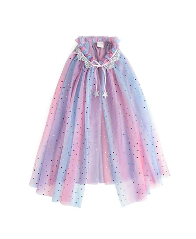 Sweet Wink Girls Purple Galaxy Cape