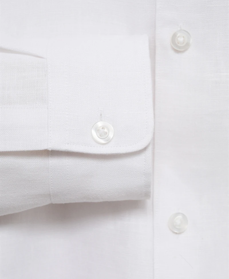 Mango Men's Linen Pocket Shirt