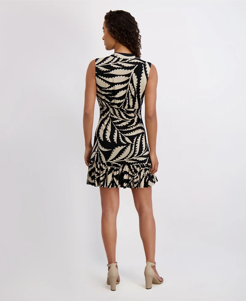 kensie Women's Printed Jersey Sheath Dress
