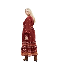 City Chic Plus Cameron Maxi Dress