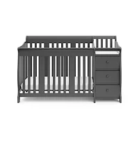 Storkcraft Portofino 5-in-1 Convertible Crib and Changer