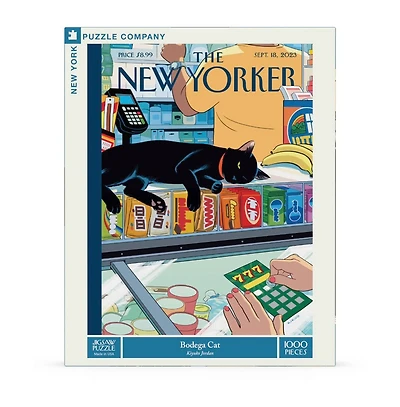 New York Puzzle Company Bodega Cat 1000 Piece Puzzle