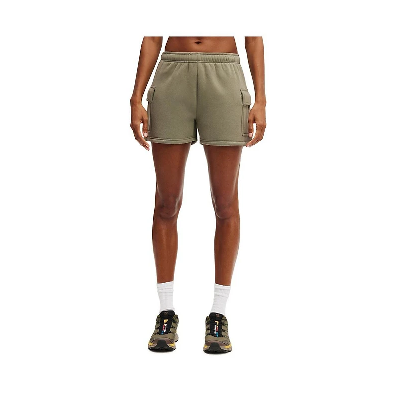 Cotton On Women's Active Plush Cargo Short
