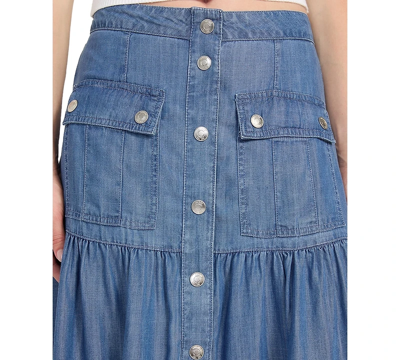 Guess Women's Tessi Cargo Maxi Skirt