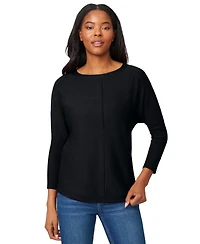 Melissa Paige Women's Dolman Button-Back Sweater