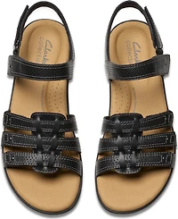 Clarks Collection Women's Elizabelle Kay Riptape Flat Sandals