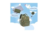 iniuniu Diaper Bag Backpack, Unisex Baby Bags for Boys Girls, Waterproof Travel