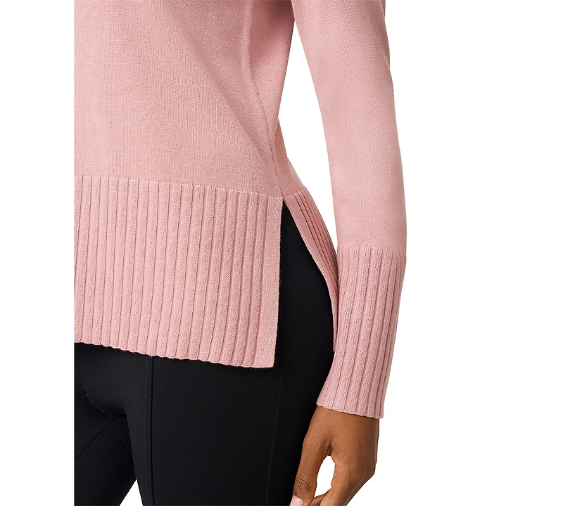 Melissa Paige Women's V-Neck Wide-Hem Wide-Cuff Sweater