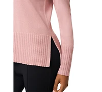 Melissa Paige Women's V-Neck Wide-Hem Wide-Cuff Sweater