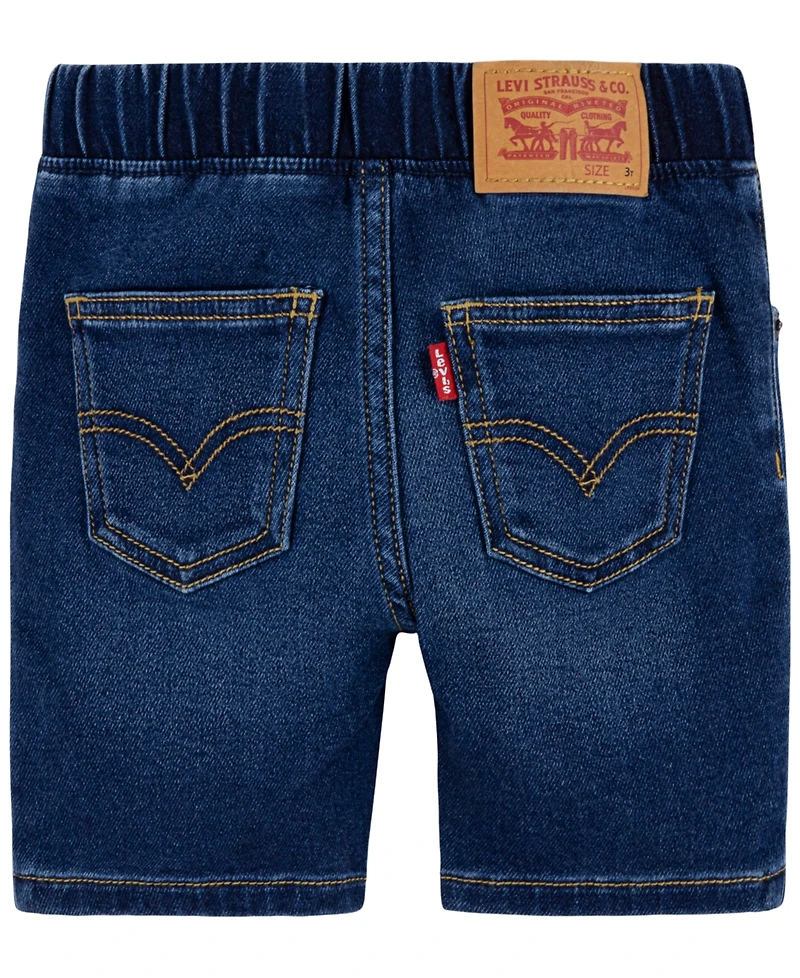 Levi's Toddler Boys Pull-On Skinny Fit Dobby Shorts